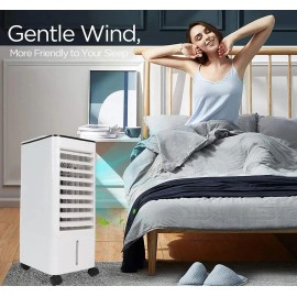 Racingcarpartshome Portable Air Conditioner 3-IN-1 Evaporative Air Cooler/Humidif