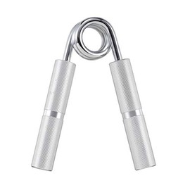 Captain Stag Vit Fit UR-814 Muscle Training, Grip Strength, Aluminum Hand Grip, 143.3 lbs (65 kg), Silver