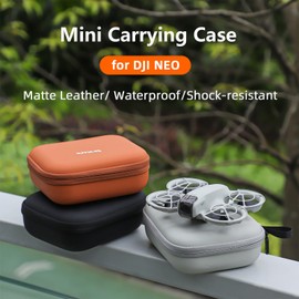 ZJRXM Case for DJI Neo Drone Accessories, Portable Travel Bag Carrying Case for DJI Neo Drone (Orange)