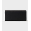 Takeokikuchi G8701293 Men's Long Wallet Color Embossed Leather Wallet, black
