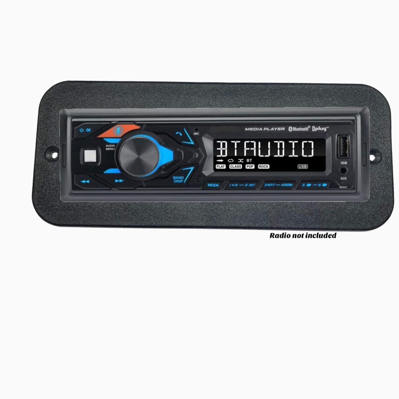 Generic Kioti Radio Mounting Plate for Mounting Single Din Stereo