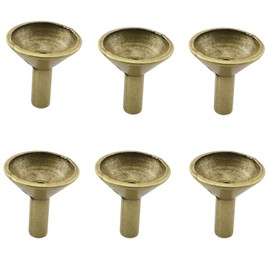 FMHXG 6pcs Metal Cone Holders Burner Backflow Incense Cone Holders Retro Cucurbit Core Incense Censer Stick Rack for Backflow Burner