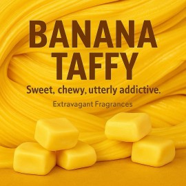 extravagantfragrances Banana Taffy Perfume Body Oil 1/3 Oz (10ml) Roll-on