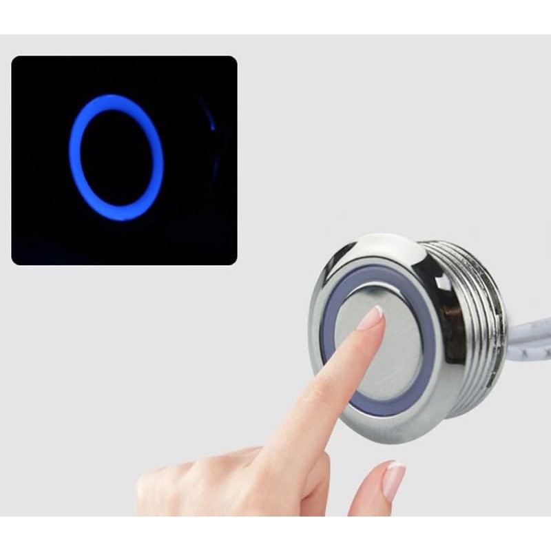 Clearhill 12V - 24V Touch Dimmer Switch, LED for 17mm