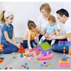Cawtiuly Kids 160pcs Building Blocks Set Educational STEM Building Toy,