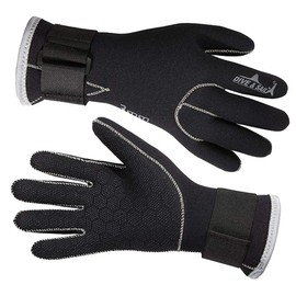 DG003 Diving Gloves, 0.1 inch (3 mm) Thick, Marine Gloves, Diving Gloves, Paddle Gloves, Cold Protection, Winter Gloves, Mittens, Heat Retention, Wetsuit Material, Fin Socks, Injury Prevention, Large Size