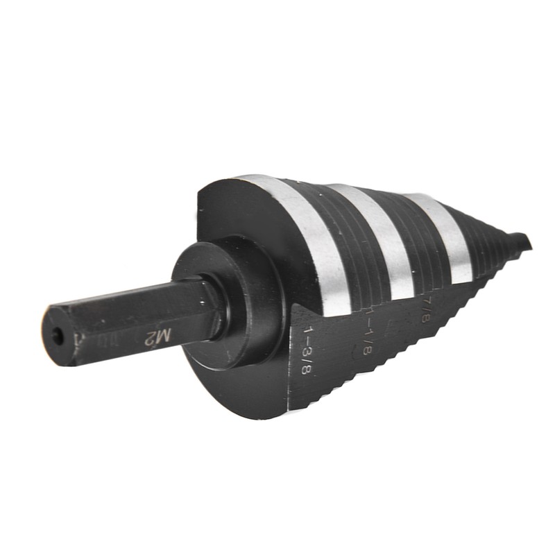 3/16 to 1‑3/8in Step Drill M2 High Speed Steel Nitrided
