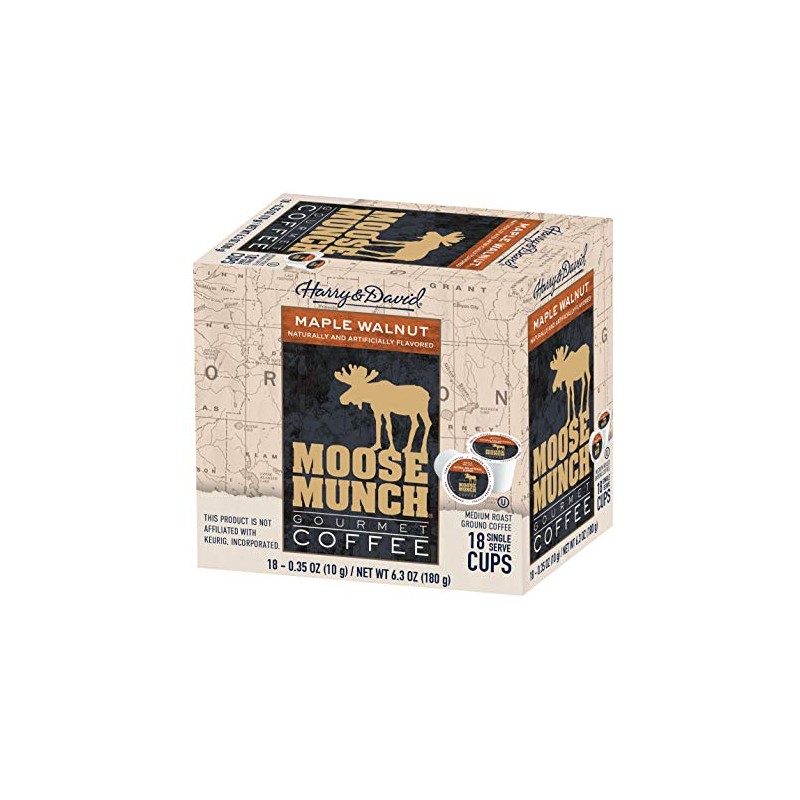 Harry & David Moose Munch Coffee in Single Serve Cups,