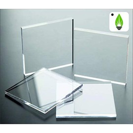 RuudraScott A4 Size Clear Acrylic Perspex Sheet/Panel 297mm x 210mm in 2mm 3mm 4mm 5mm 6mm 8mm 10mm (3mm)
