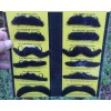 12 Party Moustaches Mustaches costume Pirate Western Cowboy Mexican stickon