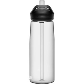 Camelbak Unisex Adult eddy+ Clear Bottle - Clear, 0.75 Litre