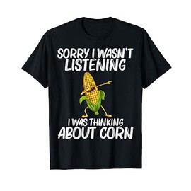 Funny Corn Gift For Men Women Corn On The Cob Costume Farmer T-Shirt