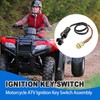JUUDDENPARTS Ignition Key Switch, Motorcycle ATV Ignition Key Switch Assembly,