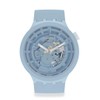 Swatch Big Bold Bioceramic Lacquered Unisex Watch Casual Plastic Blue