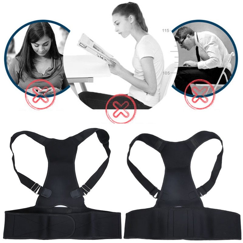 Posture Corrector For Men Women Shoulder Back Straightening Belt Back