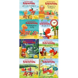 Pixi-8er-Set 288: Der kleine Drache Kokosnuss und seine Freunde (8x1 Exemplar)