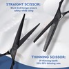 JASON Hair Cutting Scissors Set - Professional 10 PCS Haircut