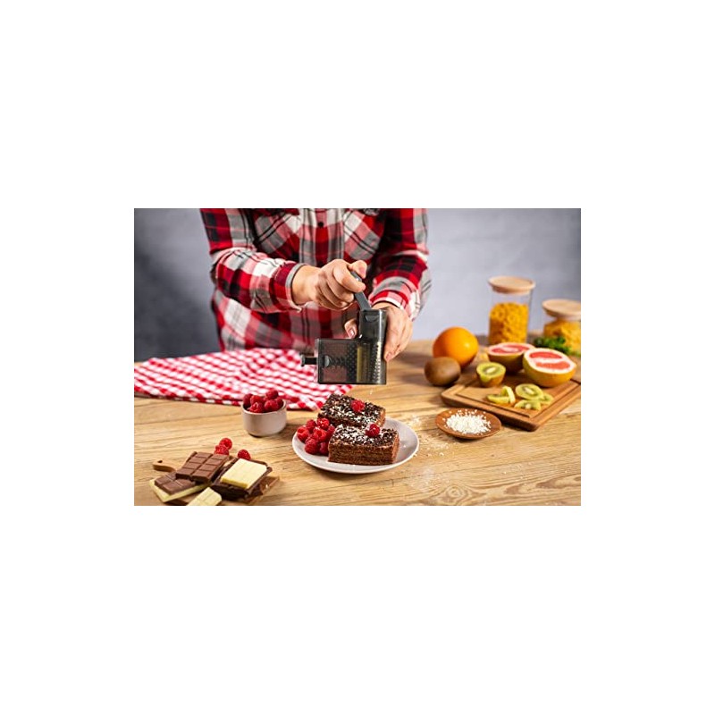 KUHN RIKON Ratchet Grater Grey