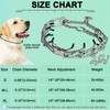 Prong Training Collar for Dogs, Adjustable Dog Pinch Collar with