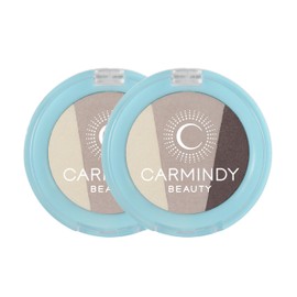 Carmindy Beauty - Be Mesmerizing Eyeshadow Trio Quartz - 2 pack