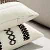 MIULEE Pack of 2 Boho Pillow Covers Dark Brown 18x18