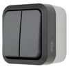 REV 0004320400 AquaStorm Series Switch, Wet Room Switch, IP55, Single