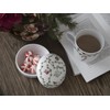 Kähler Bowl Diameter 12 cm Serving Hammershøi Christmas Handmade White