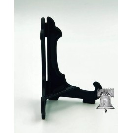 5 Black Display Stand Foldable Rock Mineral Fossil Adjustable Stands Prop Holder