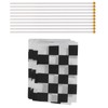 VGEBY Checker Flag Black and White Waving Flag for RC