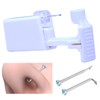 Firstomato 1PC Disposable Nose Piercing Gun Self Nose Piercing Kit