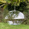 Selections Hanging Clear View Bird Feeder with Integral Squirrel Baffle