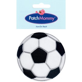 PatchMommy Football Iron-On Patch, 3.5" x 3.5"