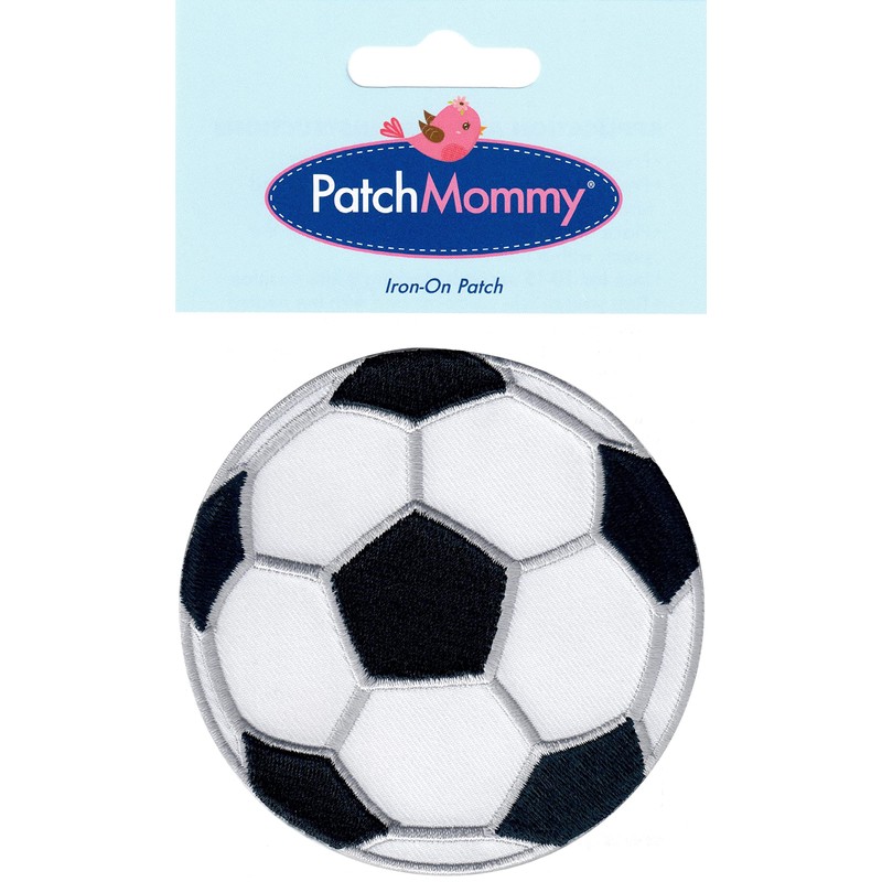 PatchMommy Football Iron-On Patch, 3.5" x 3.5"