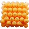 MAPOL 50- Pack Orange 3-Star Premium Ping Pong Balls Advanced