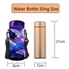 Ruhuayoupin Water Bottle Sling Bag Portable 25 Oz Soft Water