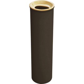 Nishiki Kasei 4904121353549 Tissue Case, Slim Tissue Bottle, Brown x Light, 3.0 x 3.0 x 9.4 inches (7.6 x 7.6 x 23.8 cm)