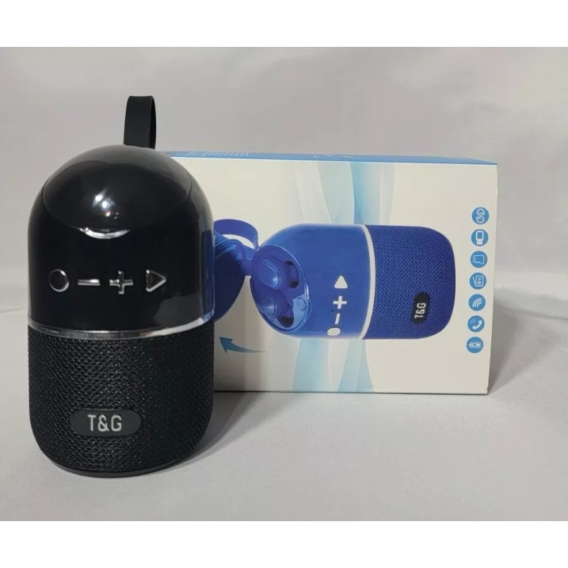 T&G wireless bluetooth speaker and earbuds with charging case 2