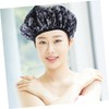 PACKOVE Shower Cap Portable Fast Drying Hair Cap for Women