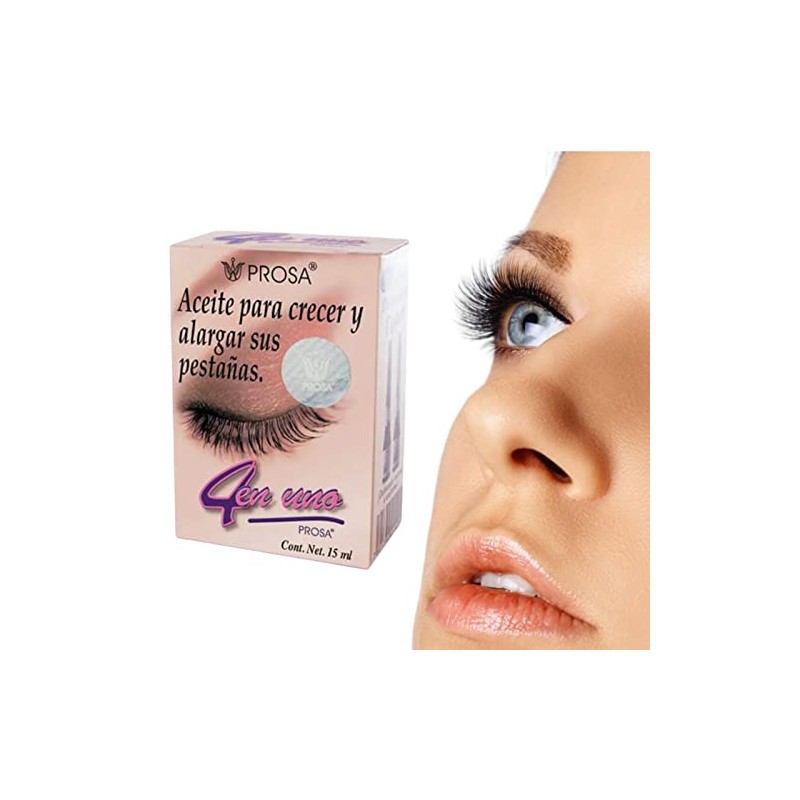 Aceite para Pestañas Crece y Alarga 4 en 1, 15