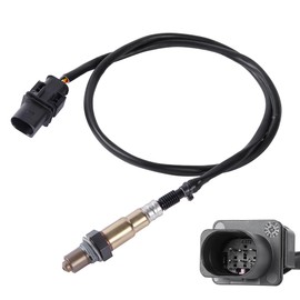 Mirthcos 5 Wires LSU4.9 Lambda WideBand Oxygen Sensor 17025 Compatible for 30-4110 30-0300 30-0310 - UEGO A/F Ratio Wideband 02 Gauge - X Series AFR Inline Controller