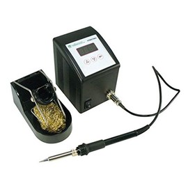 Velleman VTSSC70AU Soldering Station 85W/120V with Variable Temperature and Ceramic Heater, 1 Grade to 12 Grade, 4.96" Height, 3.54" Wide, 4.13" Length