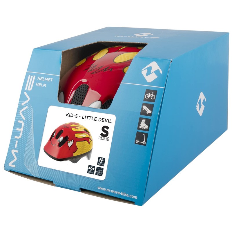 Ventura Kids Little Devil Helmet - Red