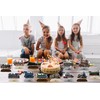 POMNUG 12-Pack Train Honeycomb Centrepieces Retro Train Centrepieces Table Decorations