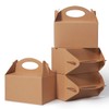 Shallive 12 Pcs Small Party Treat Boxes, 6 Inch Candy
