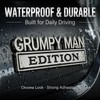 2pcs Grumpy Man Edition Emblem Badge Car Sticker for Universal