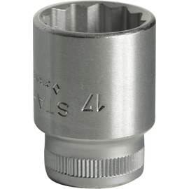 Stabilay Socket, 12 Angle, 1.8 - 0.7 inches (45 - 17 mm), Drive Angle: 0.37 inches (9.525 mm) x Total Length: 1.2 inches (31 mm), 1 piece