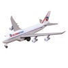 Majorette Dickie Airport Playset for Kids with Die-Cast Airplane, Ground