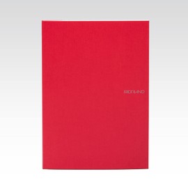 Fabriano EcoQua Dot Grid Note Pad, Large, Glue-Bound, 90 Sheets, Raspberry