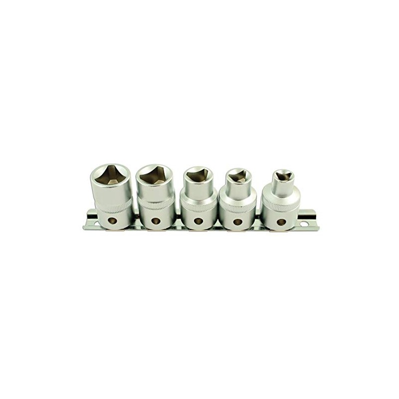 Laser 5683 Triangular Socket Set 1/2"D 5pc