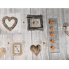 Karina Home Orange on Grey Wood Effect Love Hearts Wipe